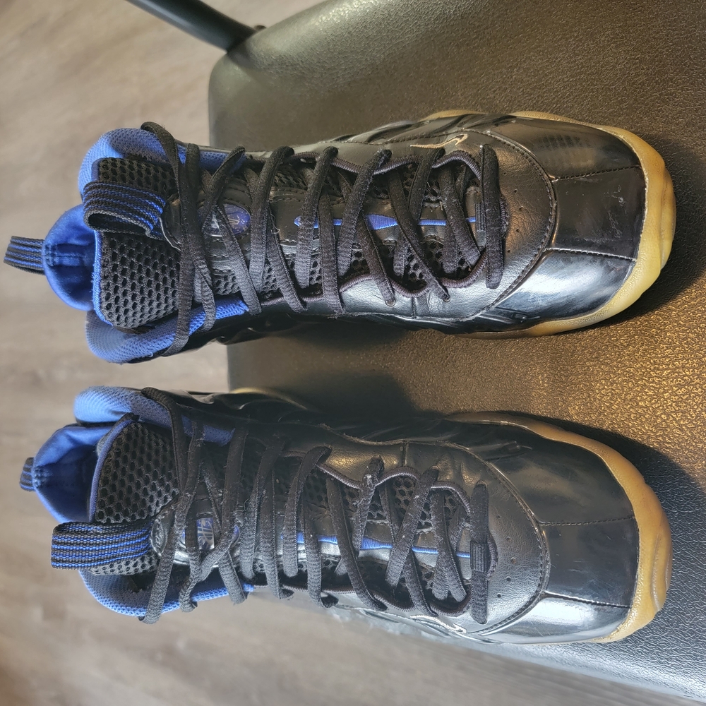 Kids Black and Blue Sneakers